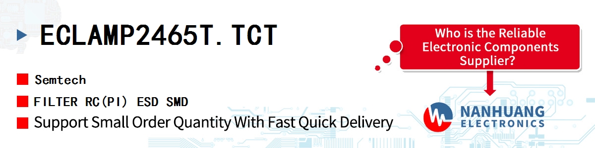 ECLAMP2465T.TCT Semtech FILTER RC(PI) ESD SMD