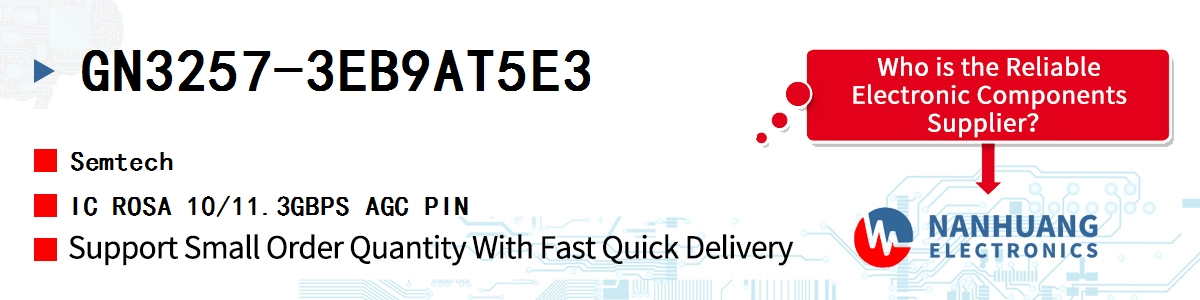 GN3257-3EB9AT5E3 Semtech IC ROSA 10/11.3GBPS AGC PIN