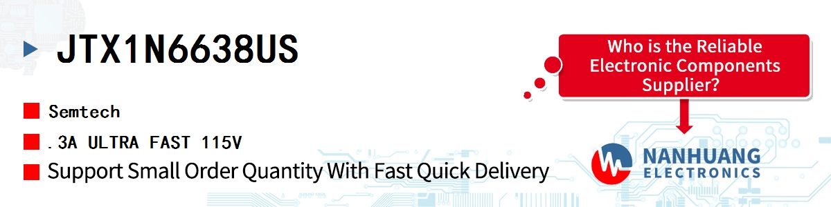 JTX1N6638US Semtech .3A ULTRA FAST 115V