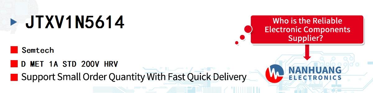 JTXV1N5614 Semtech D MET 1A STD 200V HRV