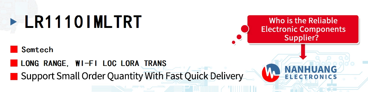 LR1110IMLTRT Semtech LONG RANGE, WI-FI LOC LORA TRANS