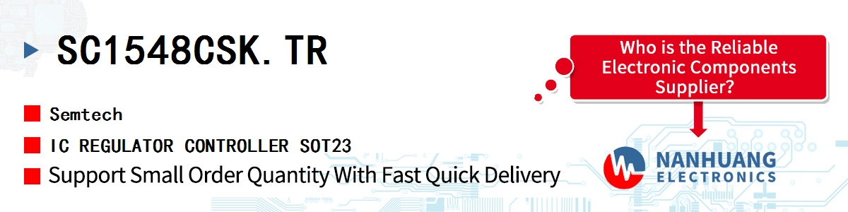 SC1548CSK.TR Semtech IC REGULATOR CONTROLLER SOT23