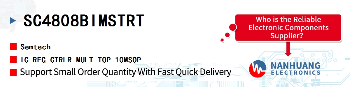 SC4808BIMSTRT Semtech IC REG CTRLR MULT TOP 10MSOP