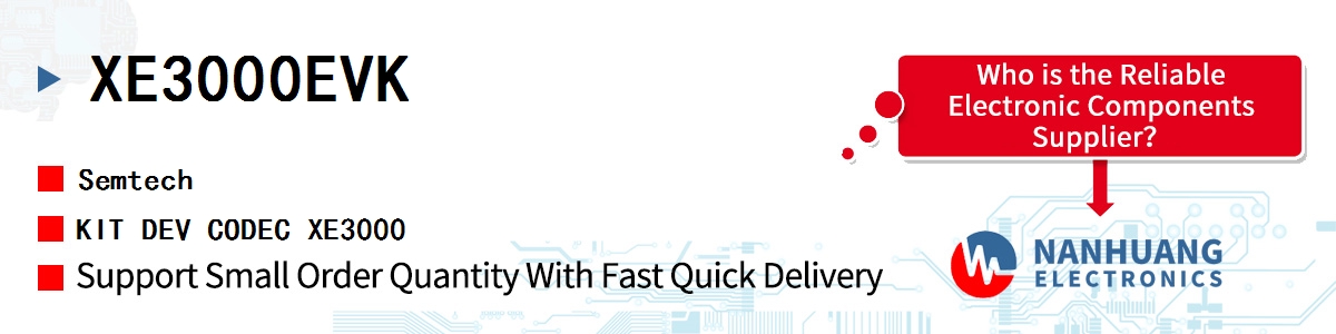XE3000EVK Semtech KIT DEV CODEC XE3000